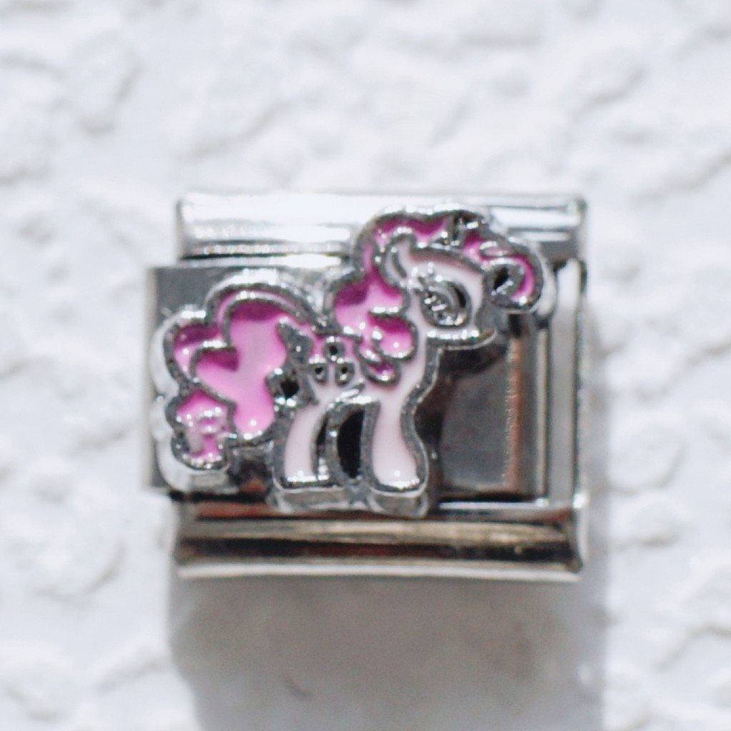 สร้อยข้อมือแบบแยกส่วนอิตาลีรุ่นใหม่ ทําเอง ตัวการ์ตูนสายรัดข้อมือยางยืดโซ่ประกอบส่วนบุคคล - รูปที่ 2