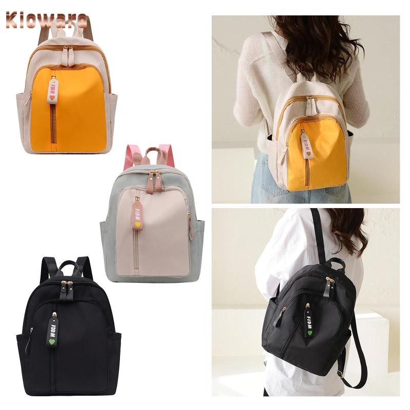 Klware กระเป๋าเป้สะพายหลังแฟชั่นสาววัยรุ่นแบบพกพา Daypack สําหรับการเดินทางของขวัญวันเกิดแคมป์ปิ้ง