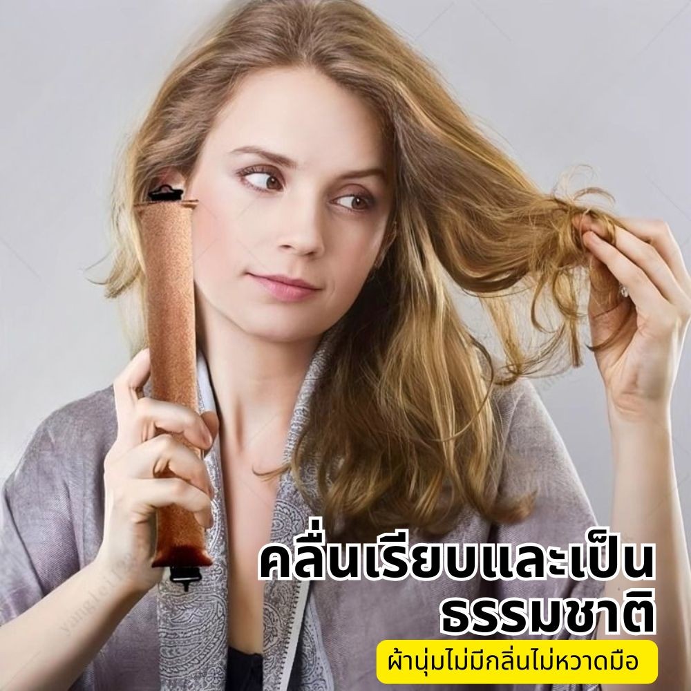 3 ตะขอยางยึดแถบดัดผมโดยไม่ต้องใช้ความร้อนสะดวกฟรีคลื่นขนาดใหญ่เครื่องมือดัดผมนอนหลับ