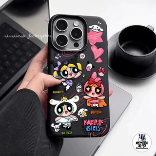 เข้ากันได้สำหรับ เคสไอโฟน11 เคส iphone 16 ProMax 8 7Plus X XS XR 12 13 14 15 Pro Max เนื้อหนัง TPU Case แบบด้าน น่ารักM