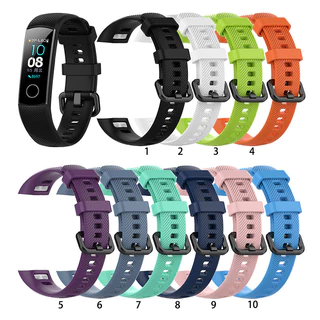 สายซิลิโคนนุ่มสบายสําหรับ Honor Band 4 5