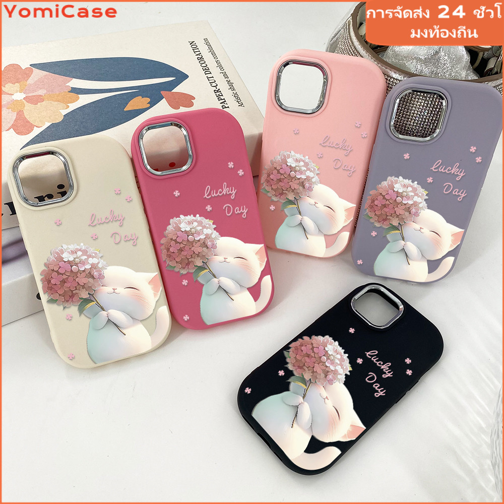 เคสมือถือซัมซุแมวน่ารัก case lovely SamsungA05s A15 A10s A25 A11 A12 A13 A14 A50 A03 A54 A52 A31 A51 A71 A23 S21 S22 S23