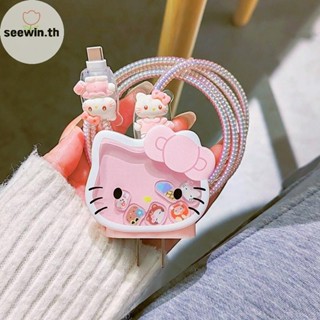 Seewin น่ารัก  สายชาร์จข้อมูลสําหรับ 20W Charger Case ฝาครอบ…