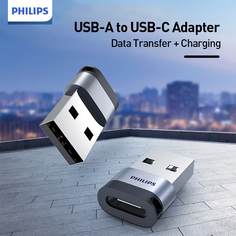 Philips อะแดปเตอร์ USB Type-C เป็น USB-A