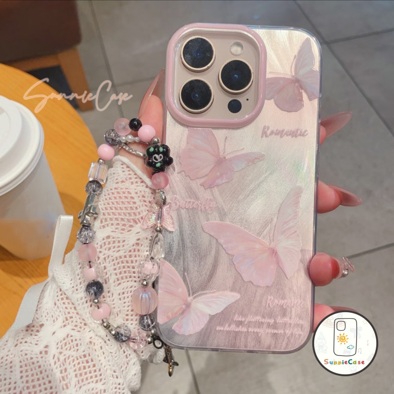 ผีเสื้อ สำหรับ เคส Redmi 9C 12 13C 9A 10C A1 A2 12C 10 Note 13 8  Pro MI 11 Lite ความเรียบง่าย หรูหรา แฟชั่น