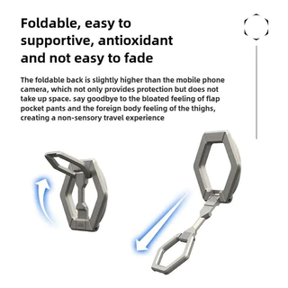 ขาตั้งแหวนแม่เหล็ก UAG MAGNETIC RING STAND 360 หมุนขาตั้งแบบปรับได้สําหรับ แหวนโลหะแบบถอดได้ ขาตั้งโทรศัพท์