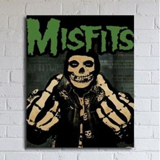 DLS25 Misfits Band Music Poster