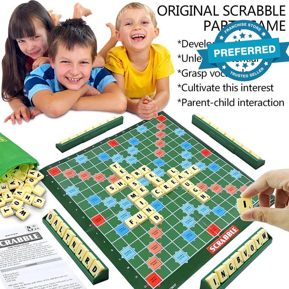 เกมคํา, เกมกระดานสําหรับเด็ก, เกมปริศนา, ของเล่นเพื่อการศึกษาสําหรับเด็ก เกมปาร์ตี้ R6m4