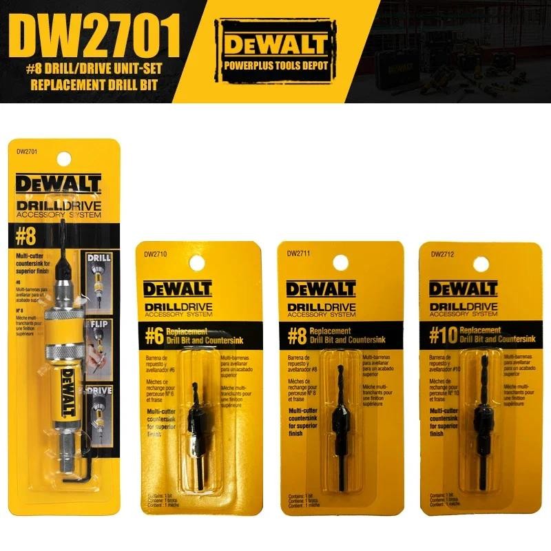 DEWALT DW2700 DW2701 DW2702 ชุด 3in1 เจาะไดรฟ์หน่วย Woodworker เปลี่ยนเจาะ Bit Countersink Power เครื่องมืออุปกรณ์เสริม