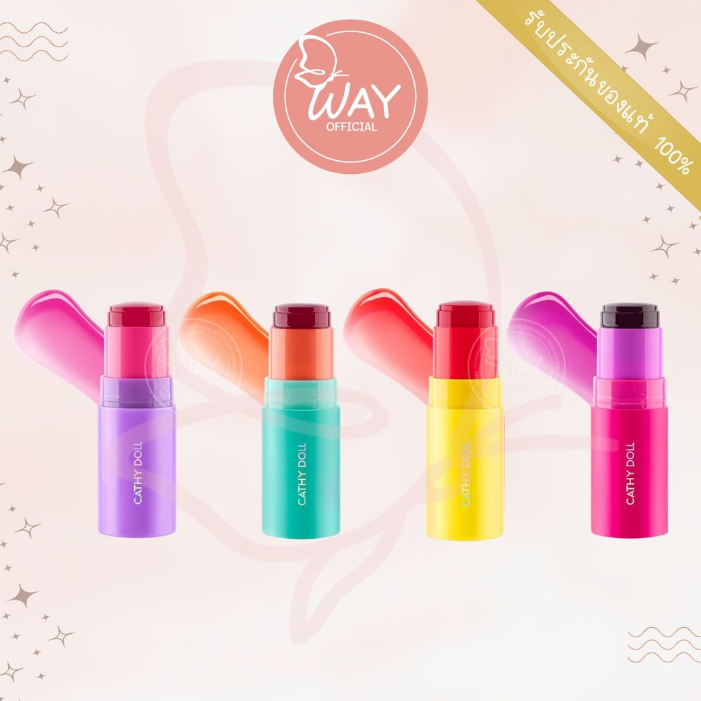 Cathy Doll Bounce Jelly Tint 5g เคที่ดอลล์ เบาซ์ เจลลี่ทินท์ 5g