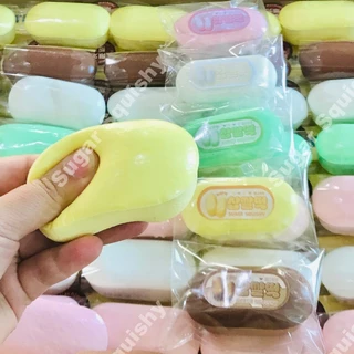 สกุชชี่น้ําตาล แท่งขนมปังสีมาการอง สกุชชี่ที่เพิ่มขึ้นช้า
