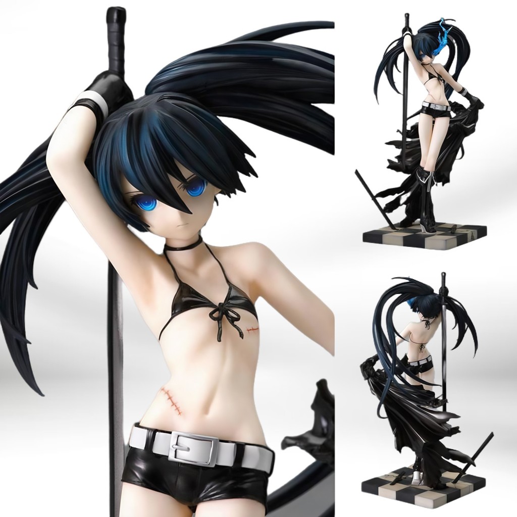 [พร้อมส่ง] Figure ฟิกเกอร์ Model โมเดล Black Rock Shooter แบล็ค ร็อค ชูตเตอร์ Mato Kuroi คุโรอิ มาโต