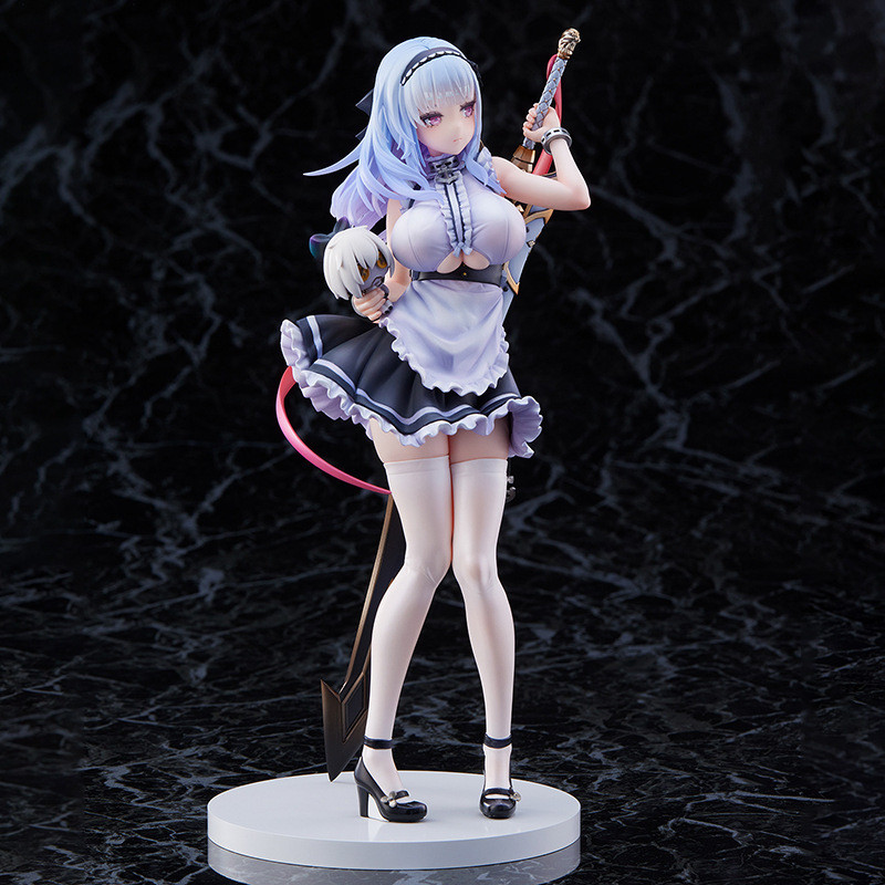 Azur Lane Light Cruiser Daido Maid อาวุธทํามือสาวสวยอะนิเมะเครื่องประดับโมเดลสองมิติ