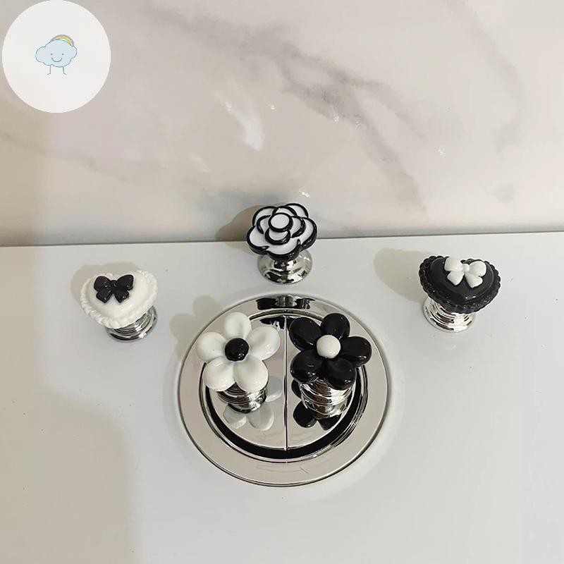 สอง ห้องน้ํากดปุ่มดอกไม้กดห้องน้ําสร้างสรรค์พิเศษห้องน้ําสวิตช์น้ําฟลัชกดอุปกรณ์เสริม ไทย