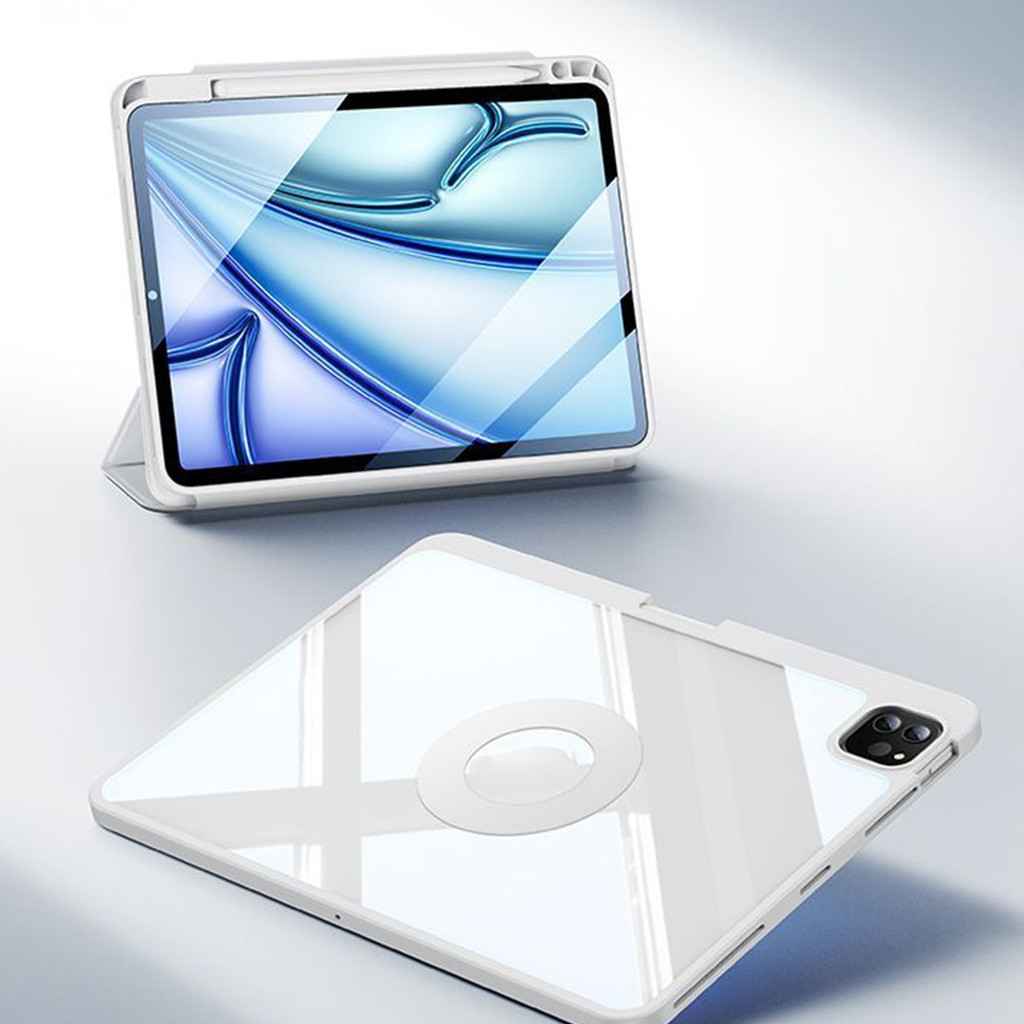 FORเคสไอแพด pro11 12.9/pro10.5 pro13 pro11-24 Air4 Air5 Air6 11 13 M2 M3 air1 air2 air3 gen7895610 GEN11 A16 mini6 7 - รูปที่ 4