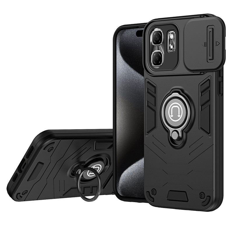 สําหรับ Infinix Hot 50i X6531 X6531B สไลด์กล้องเลนส์ป้องกันแหวนฝาครอบกันกระแทกเกราะกรณี