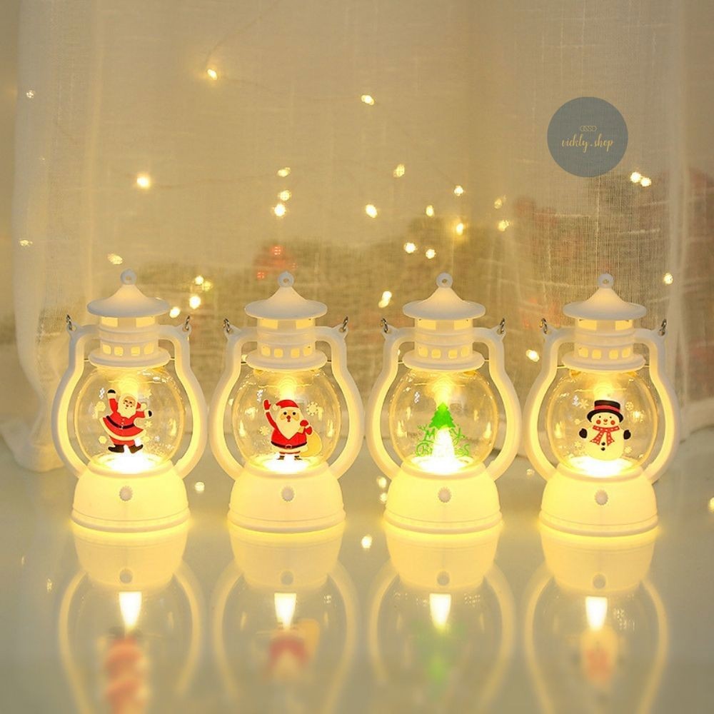 ไฟคริสมาสต์ แบบตะเกียงไฟจิ๋ว ไฟประดับ LED ตกแต่งบ้าน ของขวัญวันคริสมาสต์ ปีใหม่ ส่งจากไทย!!!