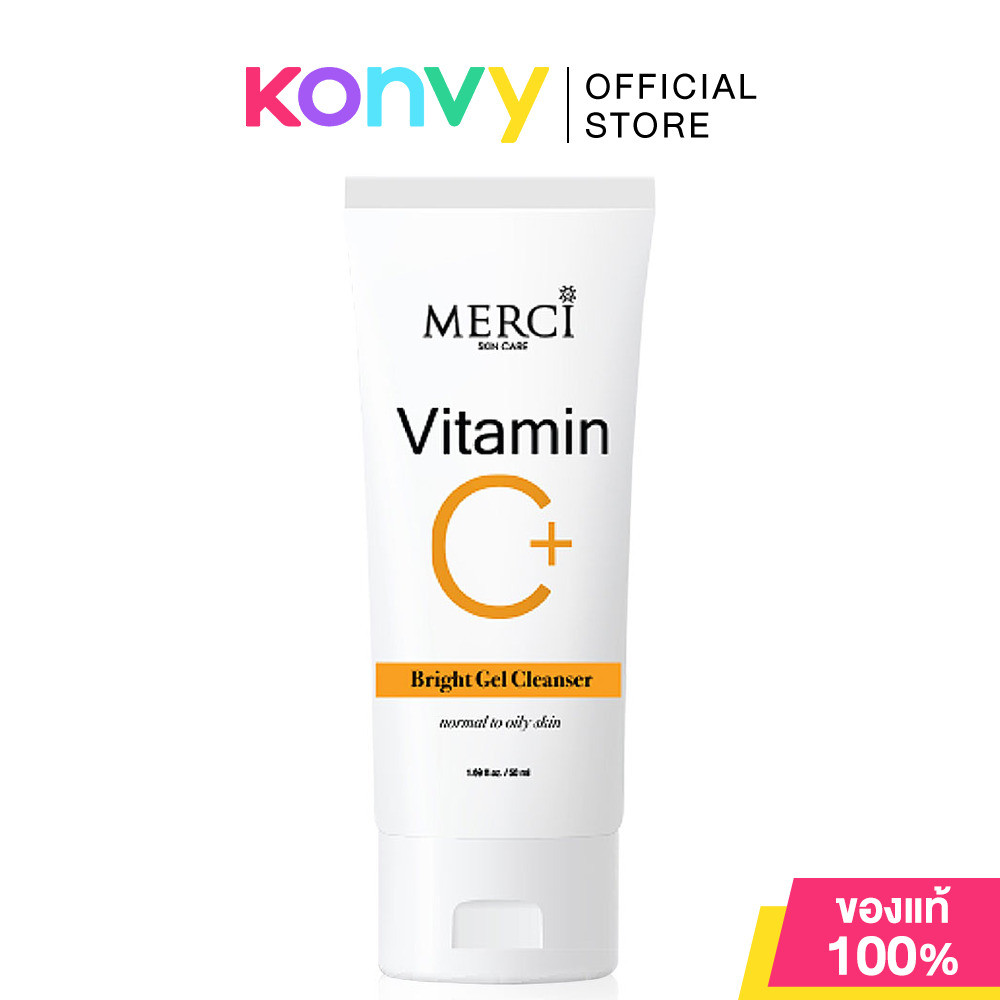 Merci Viamin C Bright Gel Cleanser 50ml.