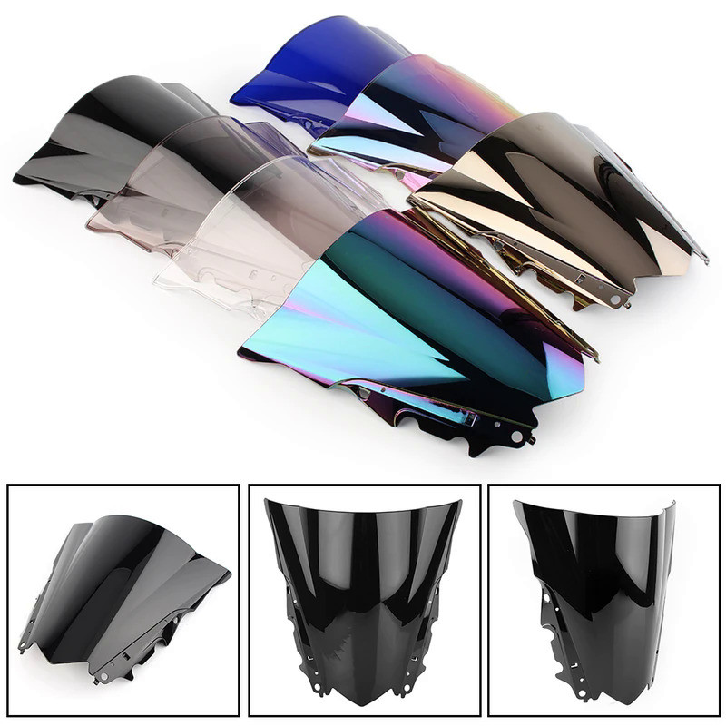 Mo R25 R3 2015 Motorcycle Windshield Windscreen For Yamaha YZF-R25 2014 2015 2016 2017 2018 & YZF-R3