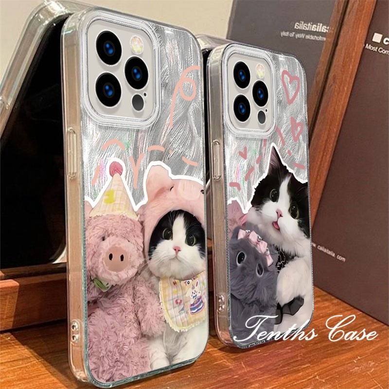 SAMSUNG สําหรับsamsung A06 A16 A35 A25 A15 A05 A03 A04s A12 A13 A14 A23 A24 A32 A34 M12 4G A51 A52s A53 A54 A55 5G S23 Big Smileเคสโทรศัพท์