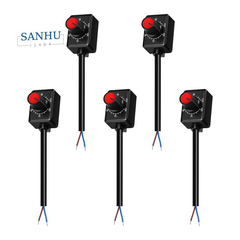 5pcs DC 0/1-10V ลูกบิดแรงดันไฟฟ้าต่ํา Passive Dimmer PWM Dimming สําหรับ 0-10 V หรือ 1-10 V Dimmable