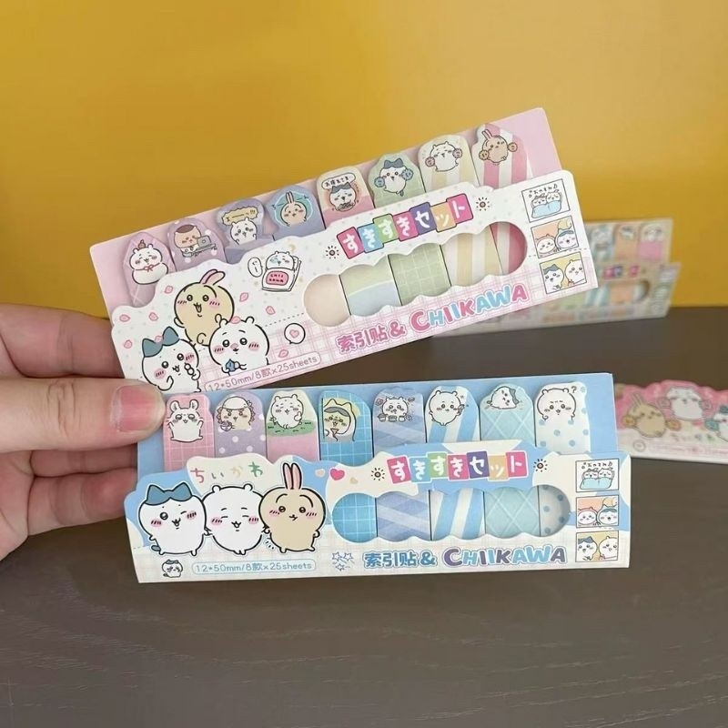 200ชิ้น/หนังสือ ญี่ปุ่นชิกาวสติกเกอร์ดัชนี อุซากิ โยชิอิ คู่มือสติกเกอร์สติกเกอร์ความสะดวกสบายสําหรับนักเรียนศึกษาเครื่องเขียนขายส่ง - รูปที่ 5