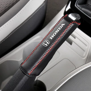 Universal หนังรถ Handbrake Hand เบรคป้องกันสําหรับ Honda City Hatchback Civic fc fd Accord Jazz BRV HRV CRV Odyssey WRV อุปกรณ์เสริม