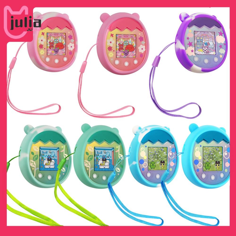 [Julia1.th] ฝาครอบเครื่องเกมสัตว์เลี้ยงดิจิตอลอิเล็กทรอนิกส์เสมือนจริงกันน้ําสําหรับ Tamagotchi Pix