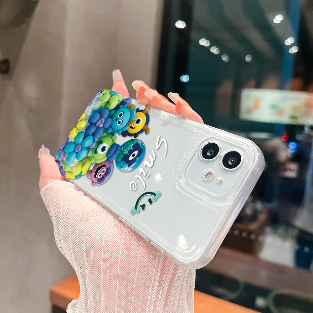 สำหรับ Xiaomi Redmi Note 13 12 11S 11 10 10S 9 8 Pro 4G 5G เคสเรดมี เคส เคสโทรศัพท์โปร่งใส QSK - รูปที่ 4