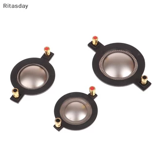 Ritasday 34.4/44.4 มม.51.4 มม.51.5 มม.ลําโพงเสียงไทเทเนียมฟิล์ม Treble Voice Coil Reel ทวีตเตอร์ใหม่
