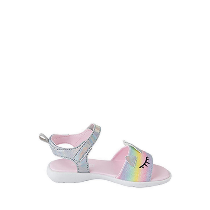 Payless Smartfit Childrens Unicorn Olly รองเท้าแตะเด็กวัยหัดเดิน - Silver_07