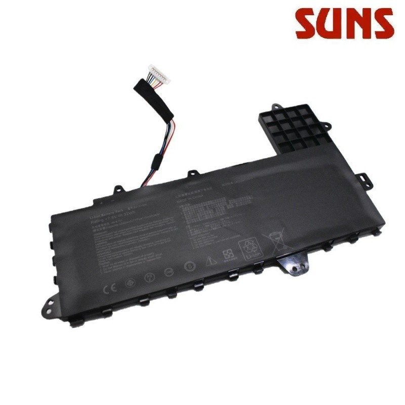 ✿แบตเตอรี่แล็ปท็อปแบตเตอรี่ลิเธียมไอออน b21n1505 8.7V 4240mAh แบตเตอรี่สำหรับ Asus E402M e402ma E402