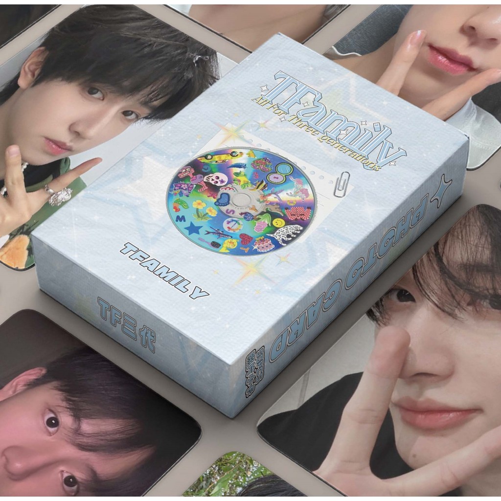 50-55 ชิ้น TF Family 3rd generation TOP โฮโลแกรมเลเซอร์การ์ด Lomo ‌Zhang Ji ซ้าย Zuo Hang Su Xinhao Photocards Zhang Junhao Zhu Zhixin Zhang Zeyu CP โปสการ์ดโฮโลแกรม