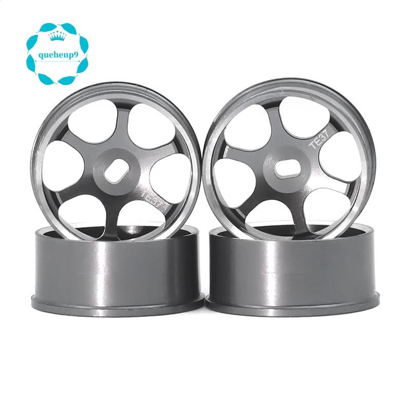 [quehenp9]4pcs Rc รถ Drift ยางโลหะล้อ Hub สําหรับ 1/28 MINI-Z MINI-Q GLA IW04 RC รถอะไหล่อัพเกรด