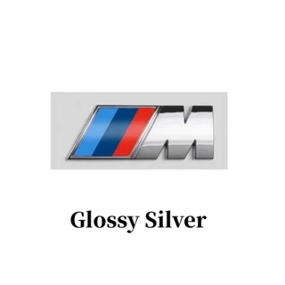 M โลโก้ Fender Emblem Badge ด้านหลังสําหรับ BMW E36 E39 E46 E60 E90 E90 F01 F10 F30 G01 G20 G21 G30 G11 F15 X5 X3 M กีฬา