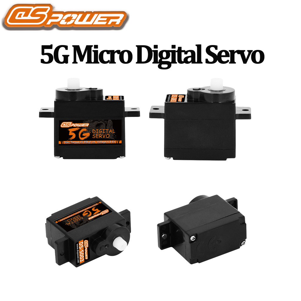 Dspower 5g Micro Digital Servo เกียร์พลาสติก Mini Servos สําหรับ RC รถ WLtoys k969 k989 k999 Mini Q 