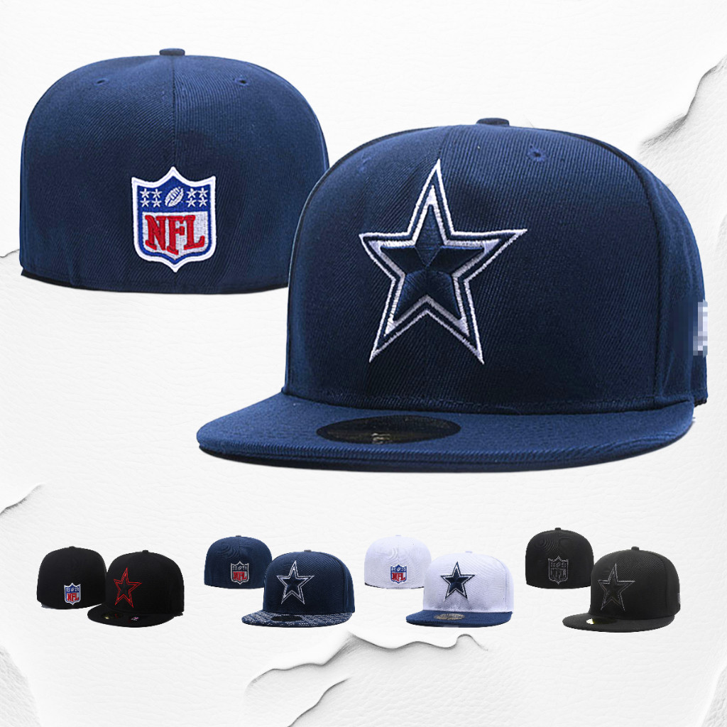 Dallas Cowboys NFL คุณภาพสูงปิดหมวกเบสบอล