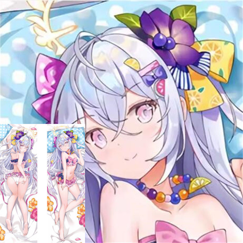 หมอนโค้งสีฟ้าที่ดีที่สุด หมอน Dakimakura Waifu สีฟ้า