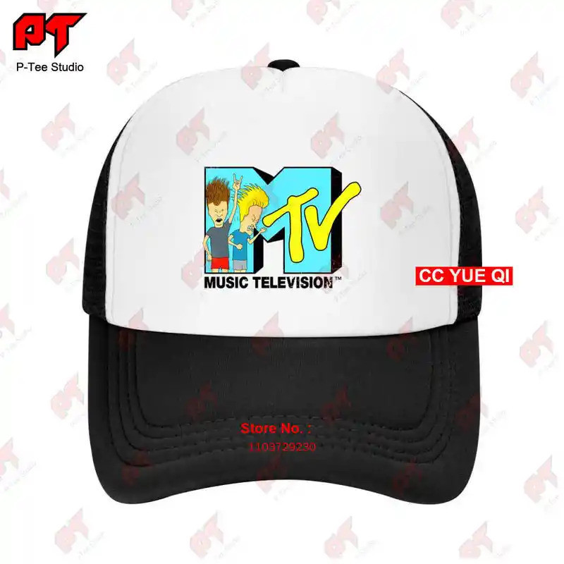 Mtv Beavis และ Butthead ภายในโลโก้หมวกเบสบอลหมวกรถบรรทุก SGRA H5GS
