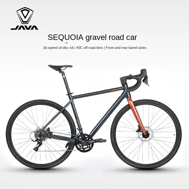 JAVA Road Bike All-Terrain Off-Road Melon Bike ดิสก์เบรกไฮดรอลิกเต็มรูปแบบ Bi