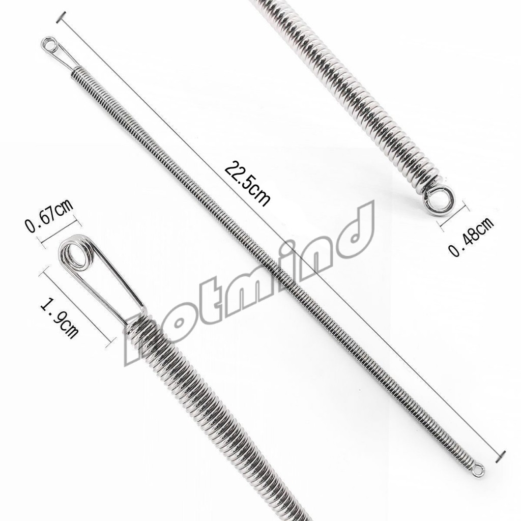 HD สปริงเข็มร้อยยางยืด เข็มร้อย  คลิปตะขอกลึงเชือก ดึงยางขอบกางเกง Rope Threading Tool - รูปที่ 5