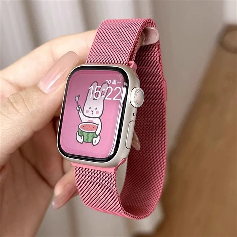ไล่ระดับสีโลหะ สายเหล็กสําหรับนาฬิกา ชุด 10 9 8 7 6 5 4 3 รูปที่ 7