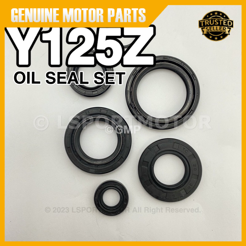 🔥 YAMAHA Y125Z ชุดซีลน้ํามัน Y 125Z Y125 Z GETAH RUBBER