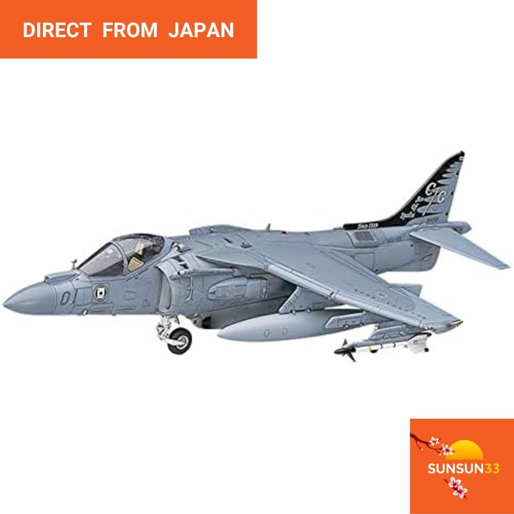 【Direct from Japan】Hasegawa 1/48 US Marine Corps AV-8B Harrier II Plus รุ่นพลาสติก PT28