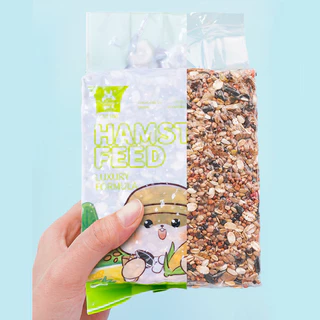 แฮมเตอร์ อาหารชูก้า หนูแฮมเตอร์ อาหารกระรอก 460g สูตรธัญพืชจากธรรมชาติล้วนๆ ไร้สารปรุงแต่งใดๆ
