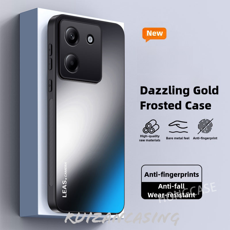 เคสโทรศัพท์สําหรับ Poco M7 Pro 5G PocoM7 M7Pro 4G 2025 Luxury Matte เลนส์ป้องกันกันกระแทกปลอก AG พราว Frosted ฝาหลัง