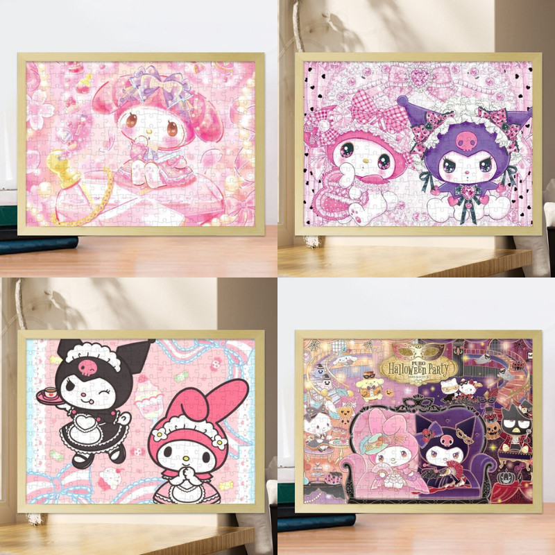 📣พร้อมส่ง📣【Sanrio】jigsaw puzzle-จิ๊กซอว์-300-1000-ชิ้น- ชิ้นของเด็ก จิ๊กซอว์ไม้ 1000 ชิ้น จิ๊กซอว์ 1000 ชิ้นสำหรับผู้ใหญ่ จิ๊กซอ จิ๊กซอว์ 500 ชิ้น🧩414-4 จิ๊กซอว์ 1000 ชิ้น สำหรับ ผู้ใหญ่ ตัวต่อจิ๊กซอว์ จิ๊กซอว์ การ์ตูน