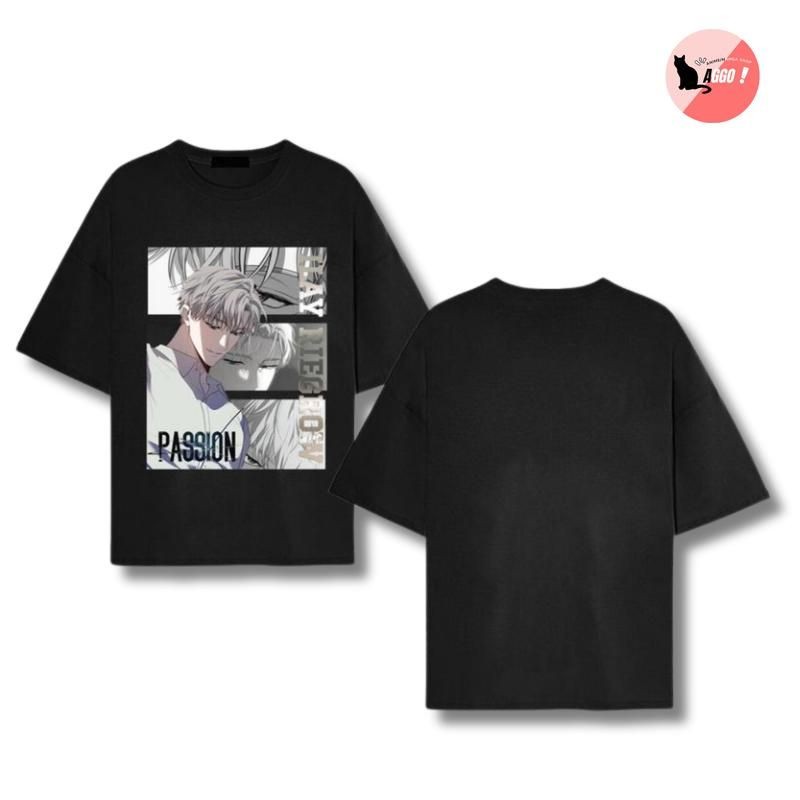 เสื้อยืด Bl manhwa Ilay Passion ผ้าคอตตอนสําหรับผู้ชายและผู้หญิงทุกขนาด ดีไซน์สวย