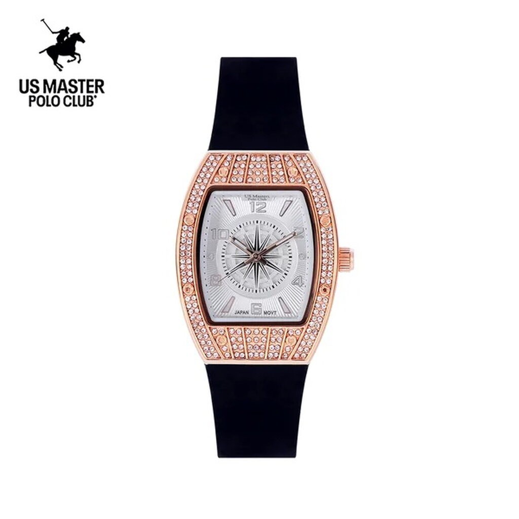 US Master Polo USM-DF18นาฬิกาผู้หญิงus master polo นาฬิกายูเอสมาสเตอร์โปโลสุดหรูของแท้ ประกันศูนย์ไทย