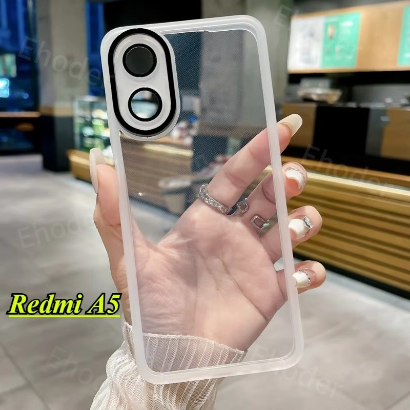 ชุบโปร่งใสเคสโทรศัพท์สําหรับ XIAOMI POCO C71 Redmi A5 2025 4G 5G ปลอกนุ่มบางใสกล้องป้องกันสําหรับ PO